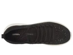 Aetrex Carly Sparkle sneakers, black