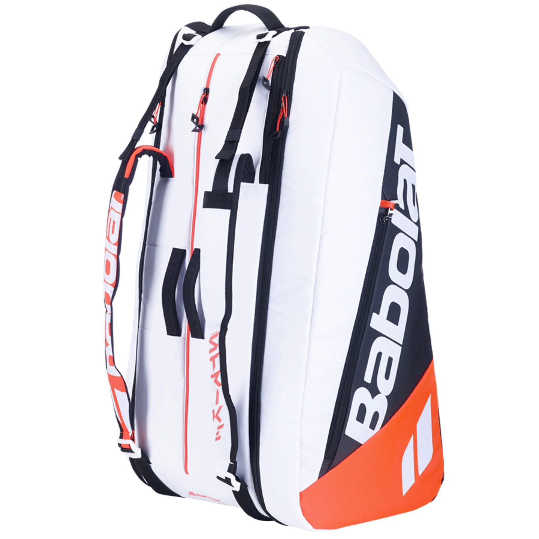 Babolat Pure Strike 12 Pack Bag 2024 - White/Black/Red