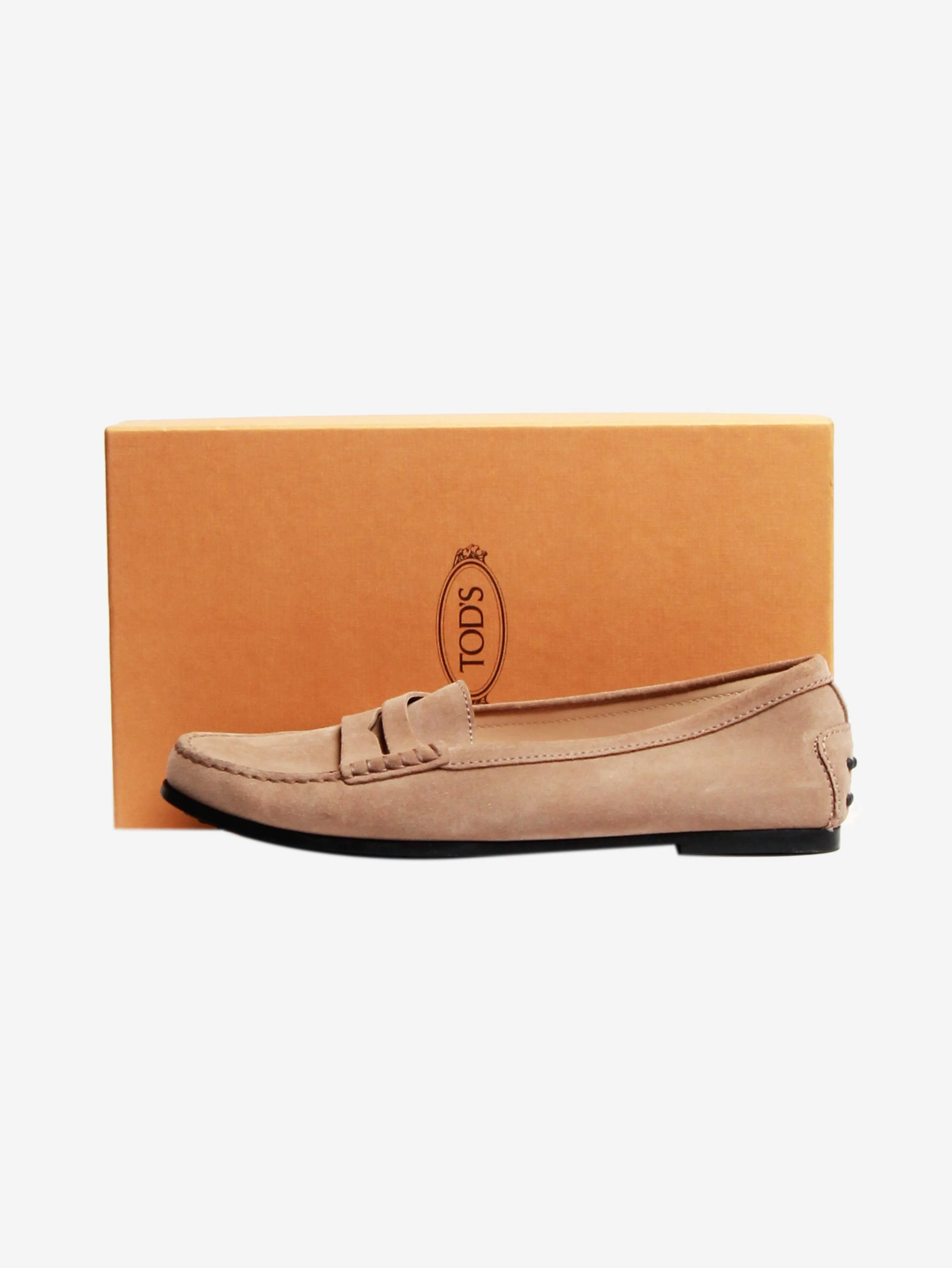 Beige Gommino loafers - size EU 39.5