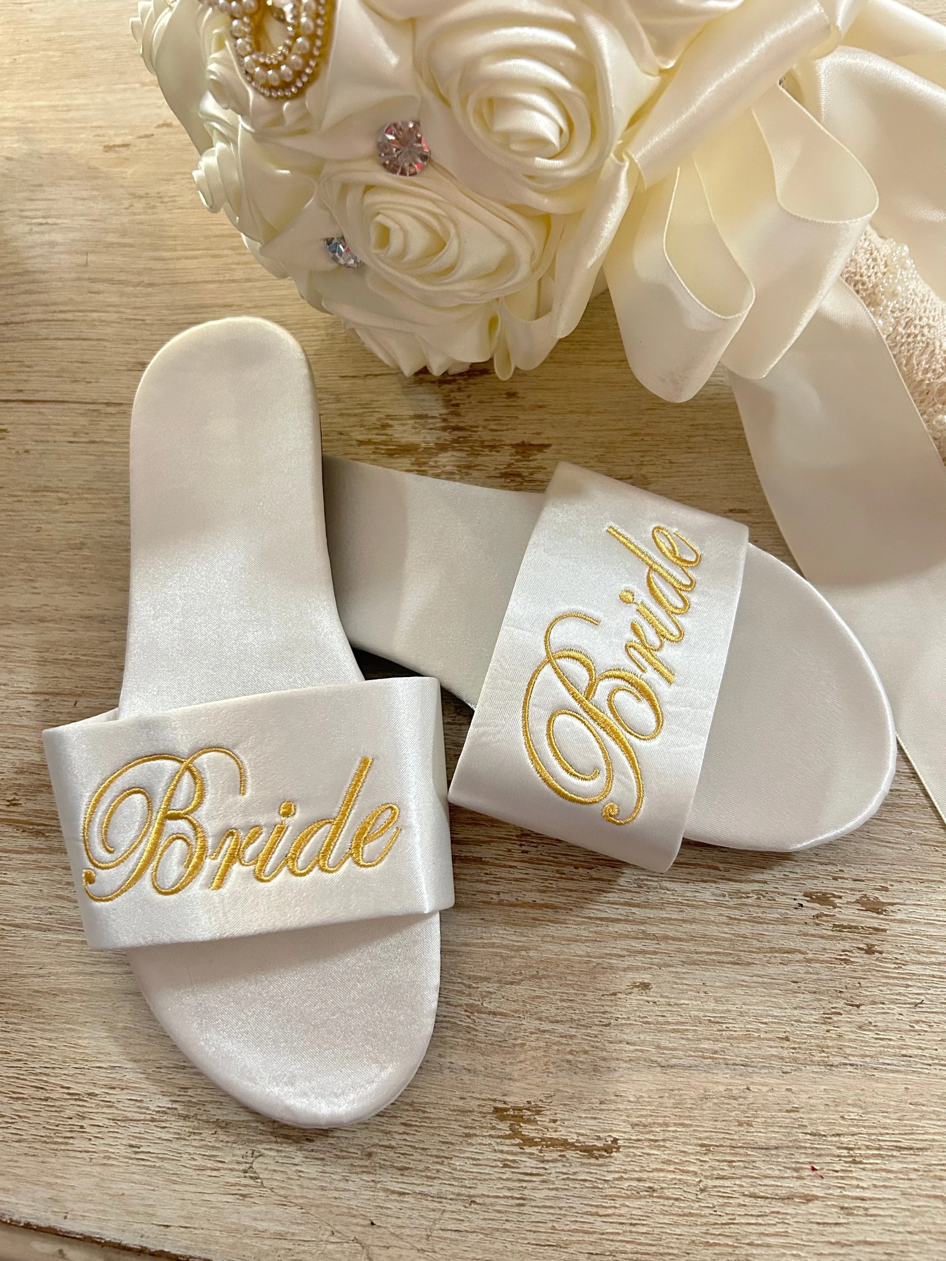 Bride Satin Sandals