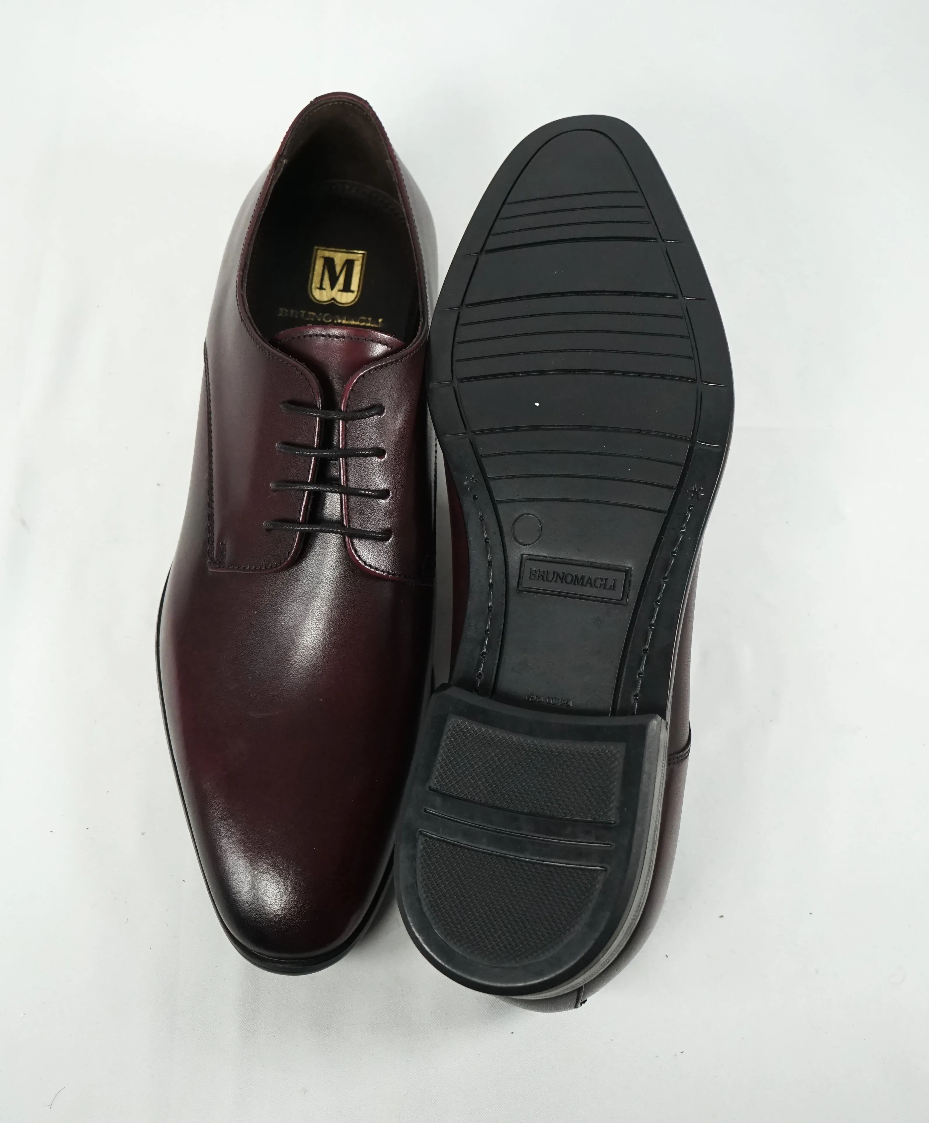 BRUNO MAGLI - “SENECA” Oxblood Burgundy Oxfords - 10.5