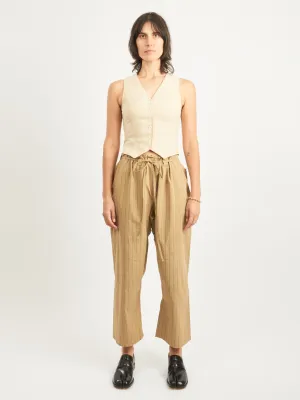 Camel/Black Stripe Lou Pant