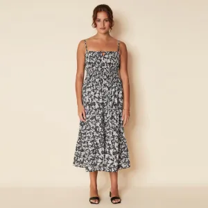 Canyon Midi Dress (Fiorella Floral)