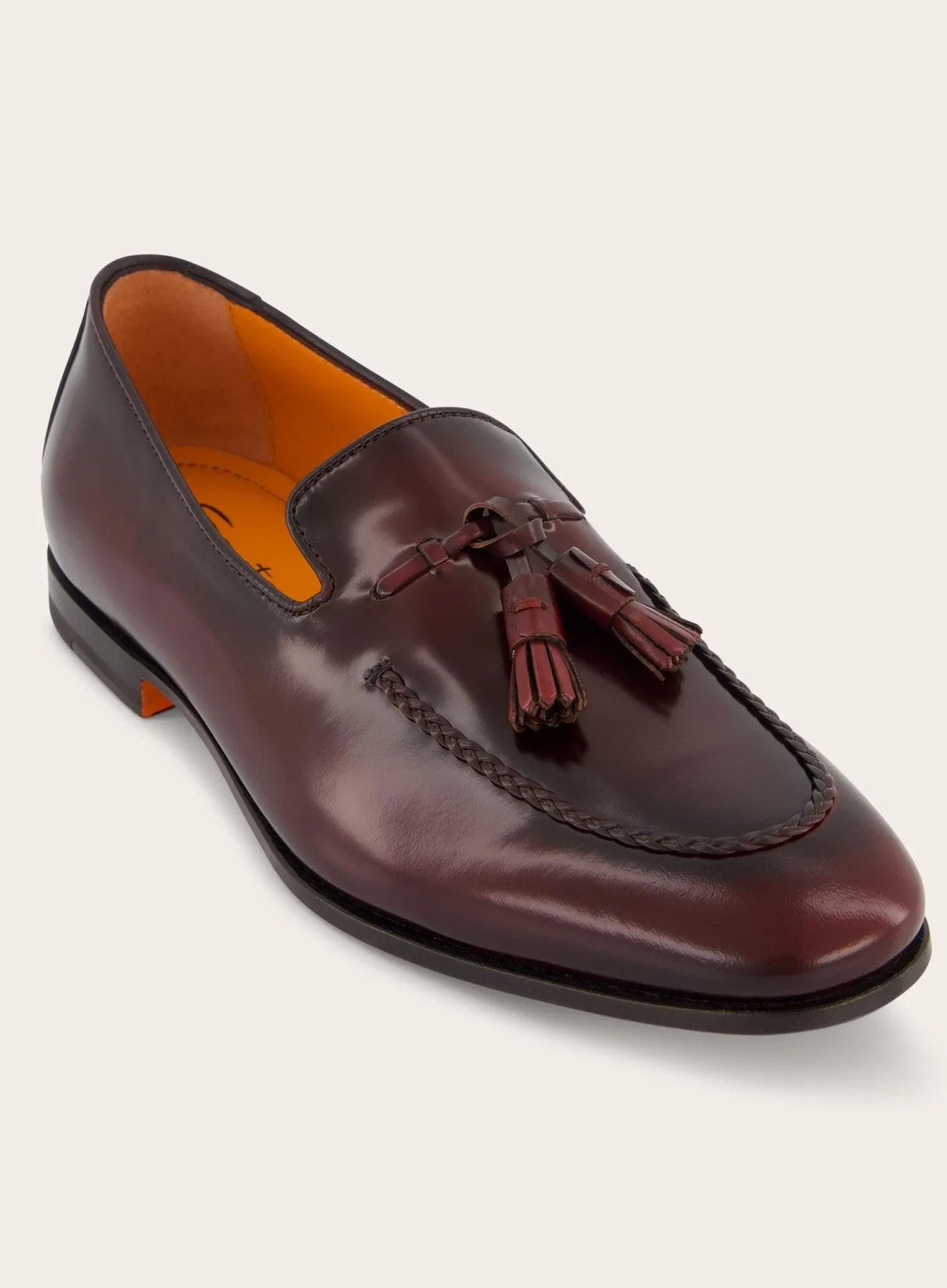 Carlos tassel loafers van leer