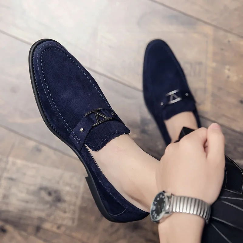 Casual Suede Leather Men Loafers