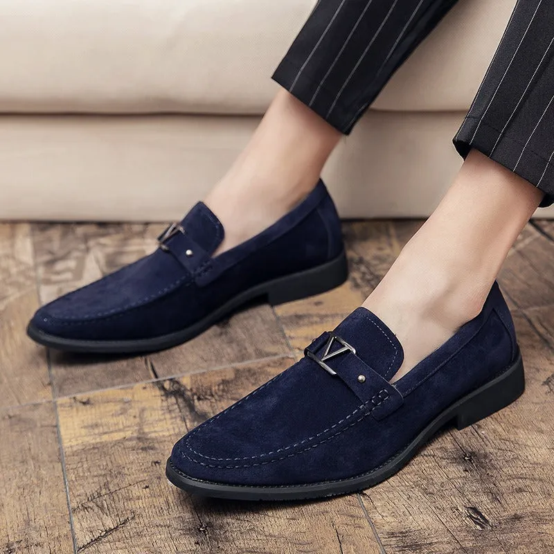 Casual Suede Leather Men Loafers