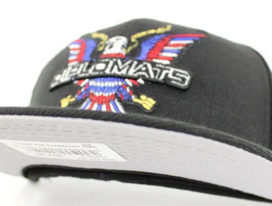 Diplomats 59Fifty New Era Fitted Hat (Black Gray Under Brim)