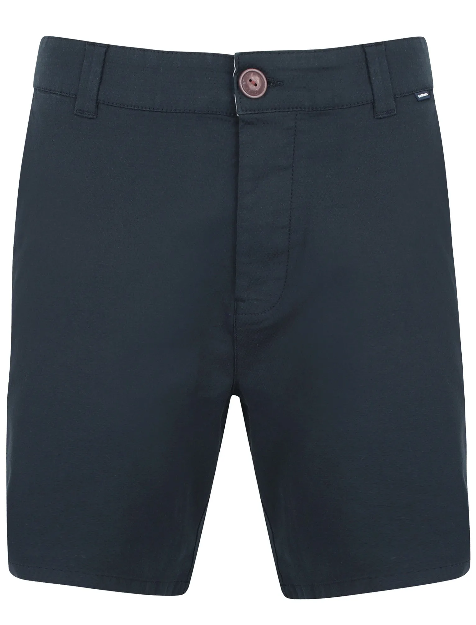 Entrance Cotton Chino Shorts In Dark Navy - Le Shark