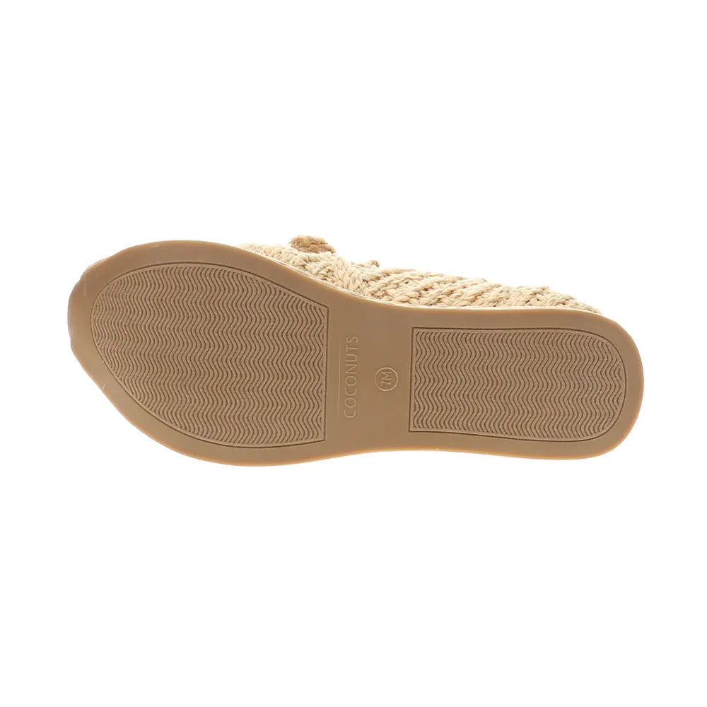 Espanola Raffia Platform Loafers