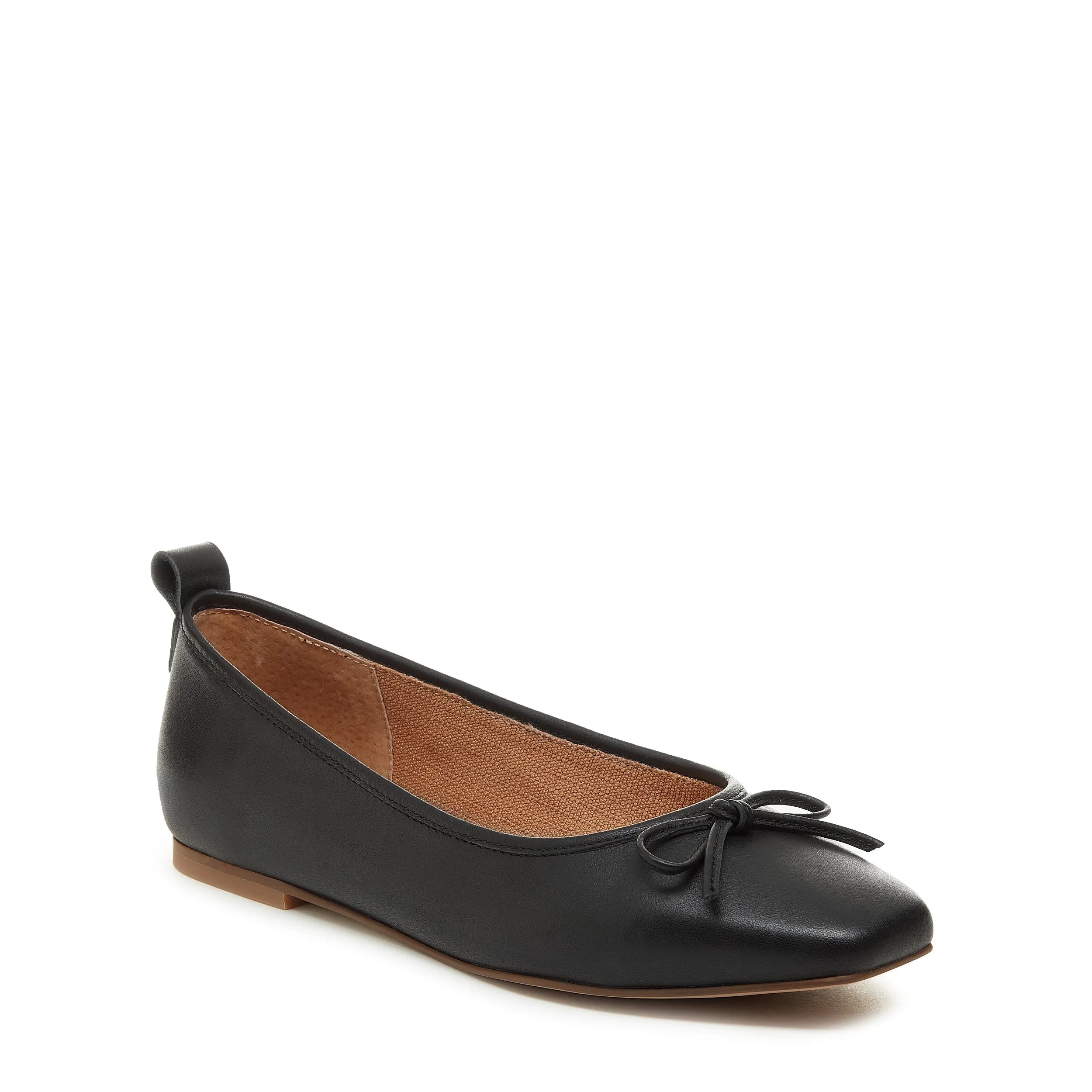 Frankie Black Ballet Flats