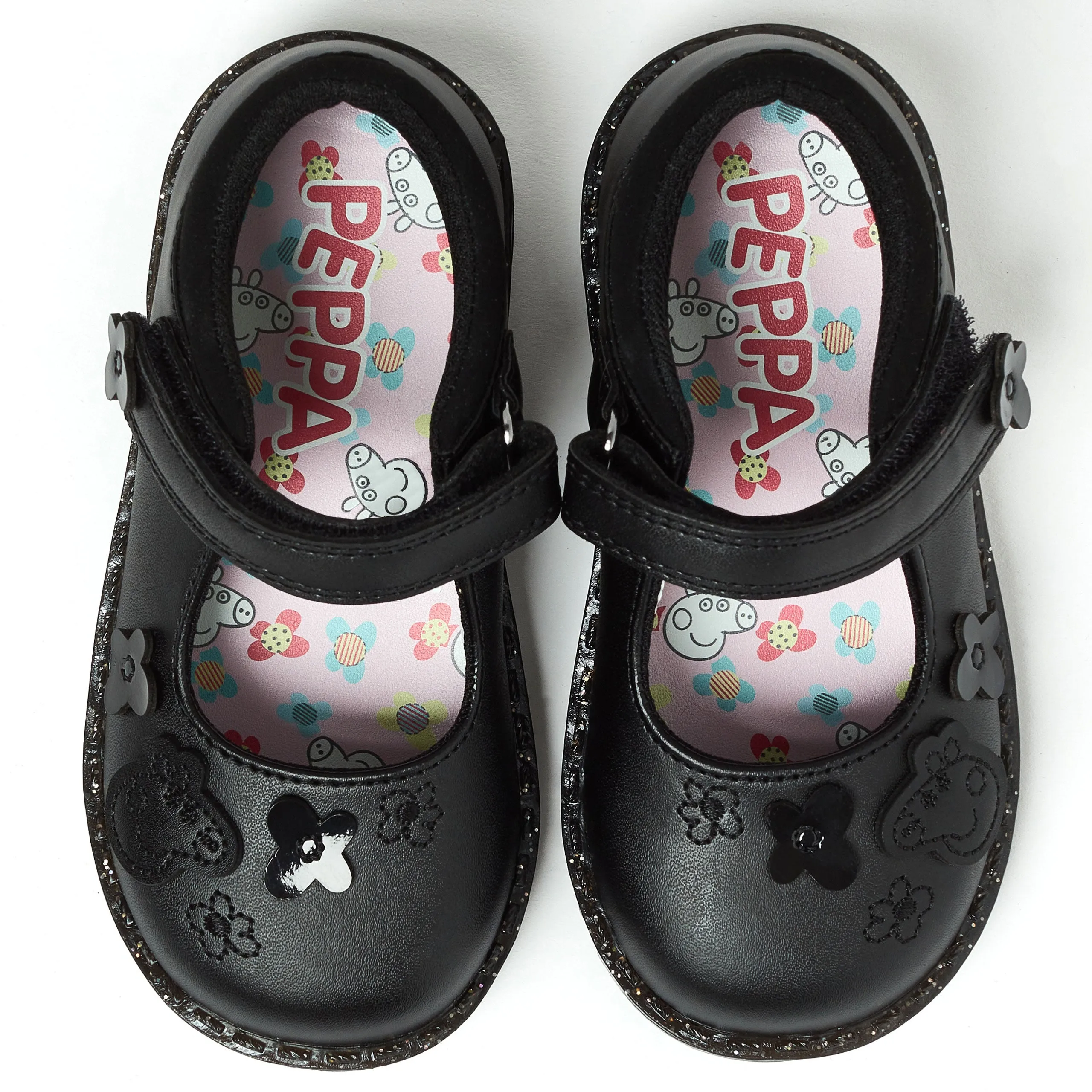 Girls Peppa Pig School Shoes