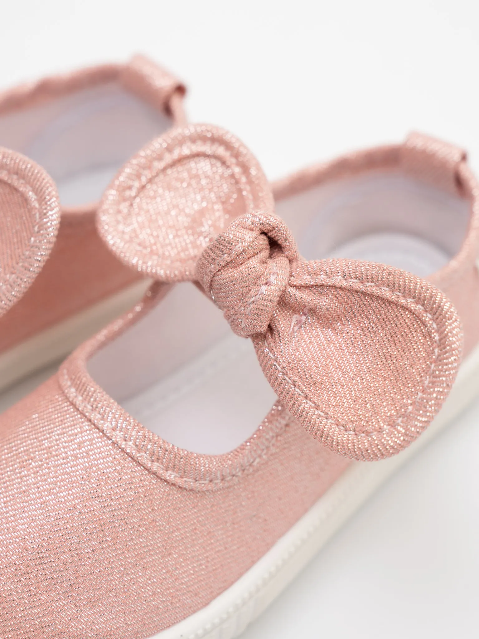 Girls' Sparkly Bow Mary Jane Sneaker