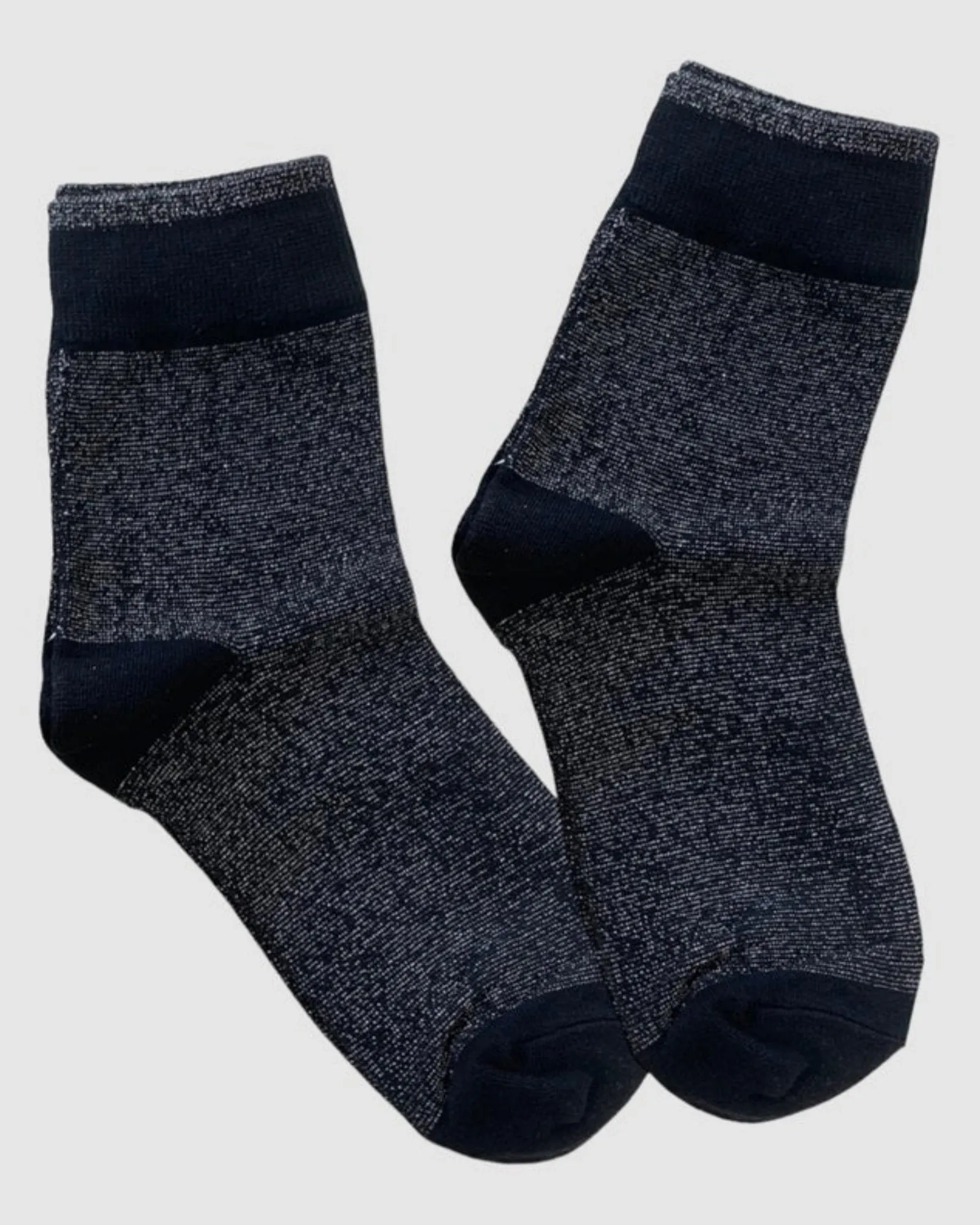 Glitter Socks - Grey