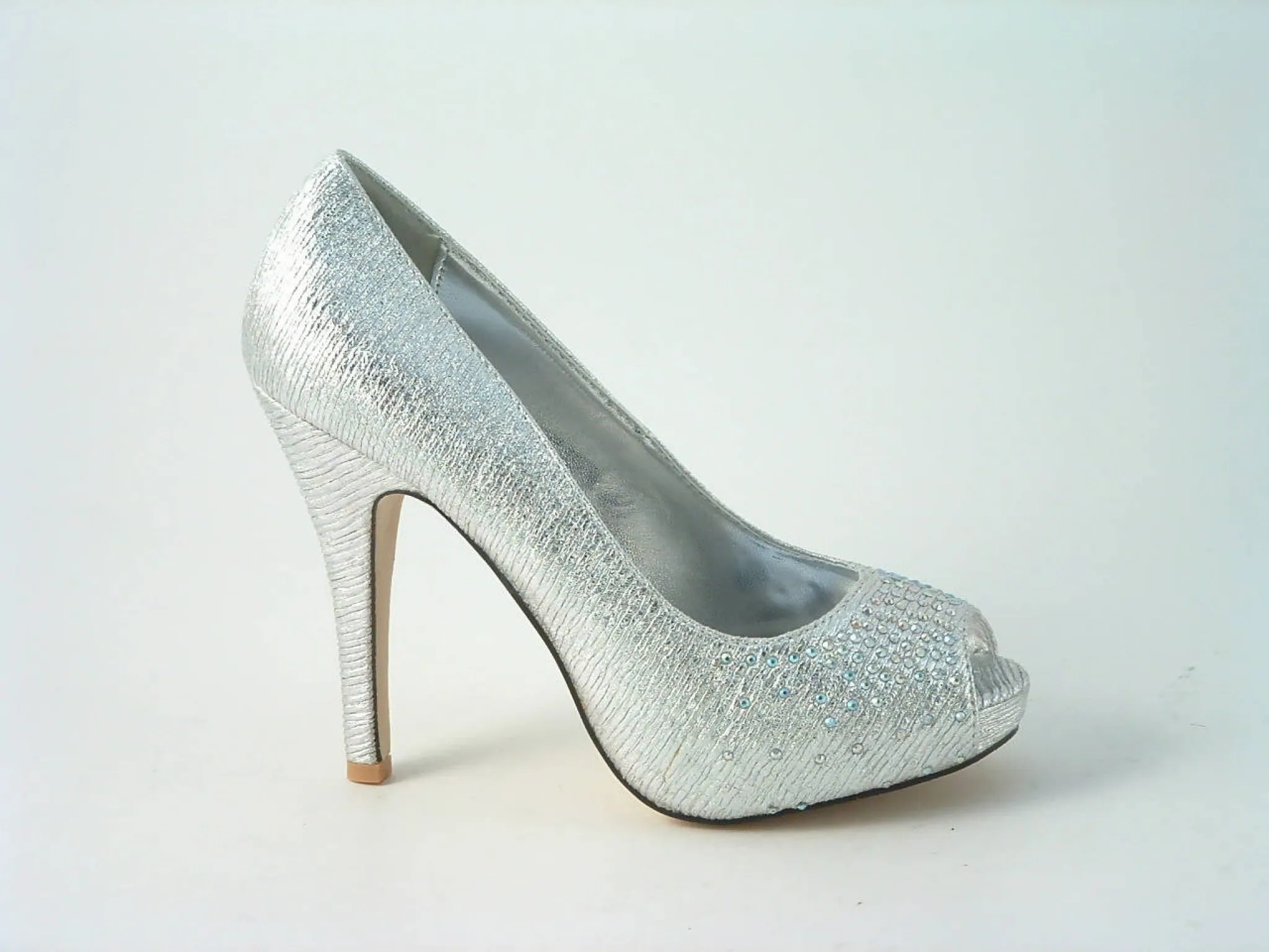 Glitz Shoes Sabatiné Sparkle Peep-toe Shoes