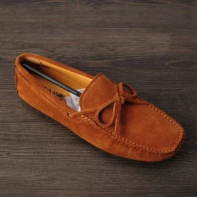 Hot Genuine Nubuck Leather Men Loafers