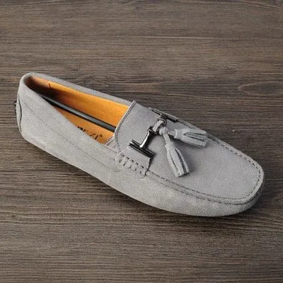 Hot Genuine Nubuck Leather Men Loafers