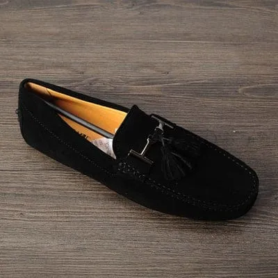 Hot Genuine Nubuck Leather Men Loafers