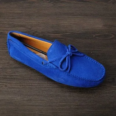 Hot Genuine Nubuck Leather Men Loafers