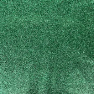 Hunter Green Sparkle Glitter Vinyl Fabric