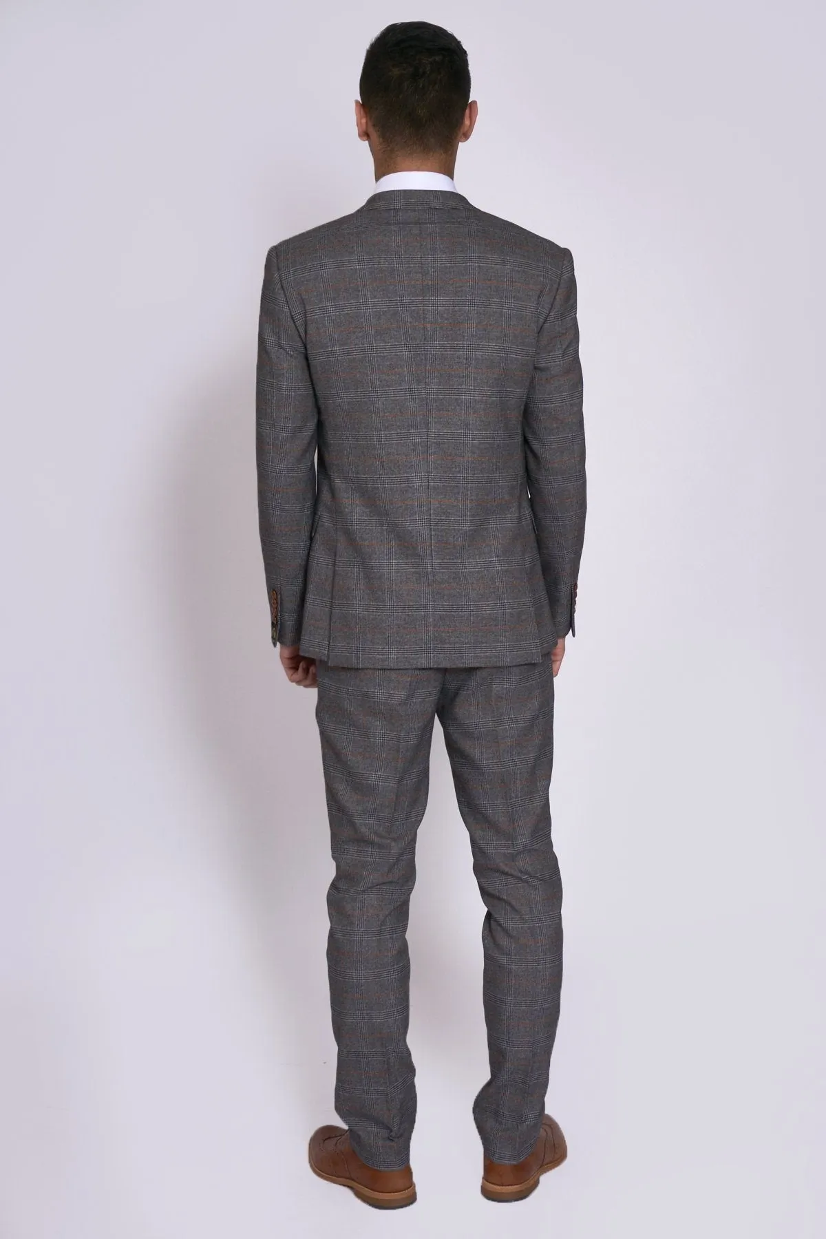 Jenson Grey Check Blazer | Check Blazer | Office Wear