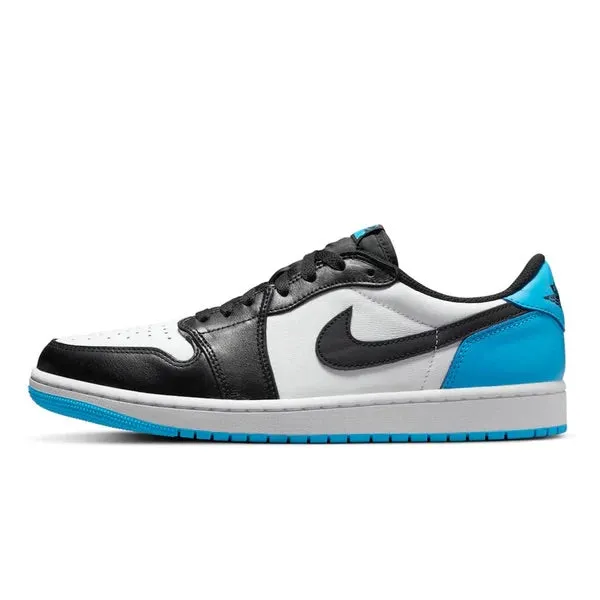 JORDAN 1 RETRO LOW OG BLACK DARK POWDER BLUE