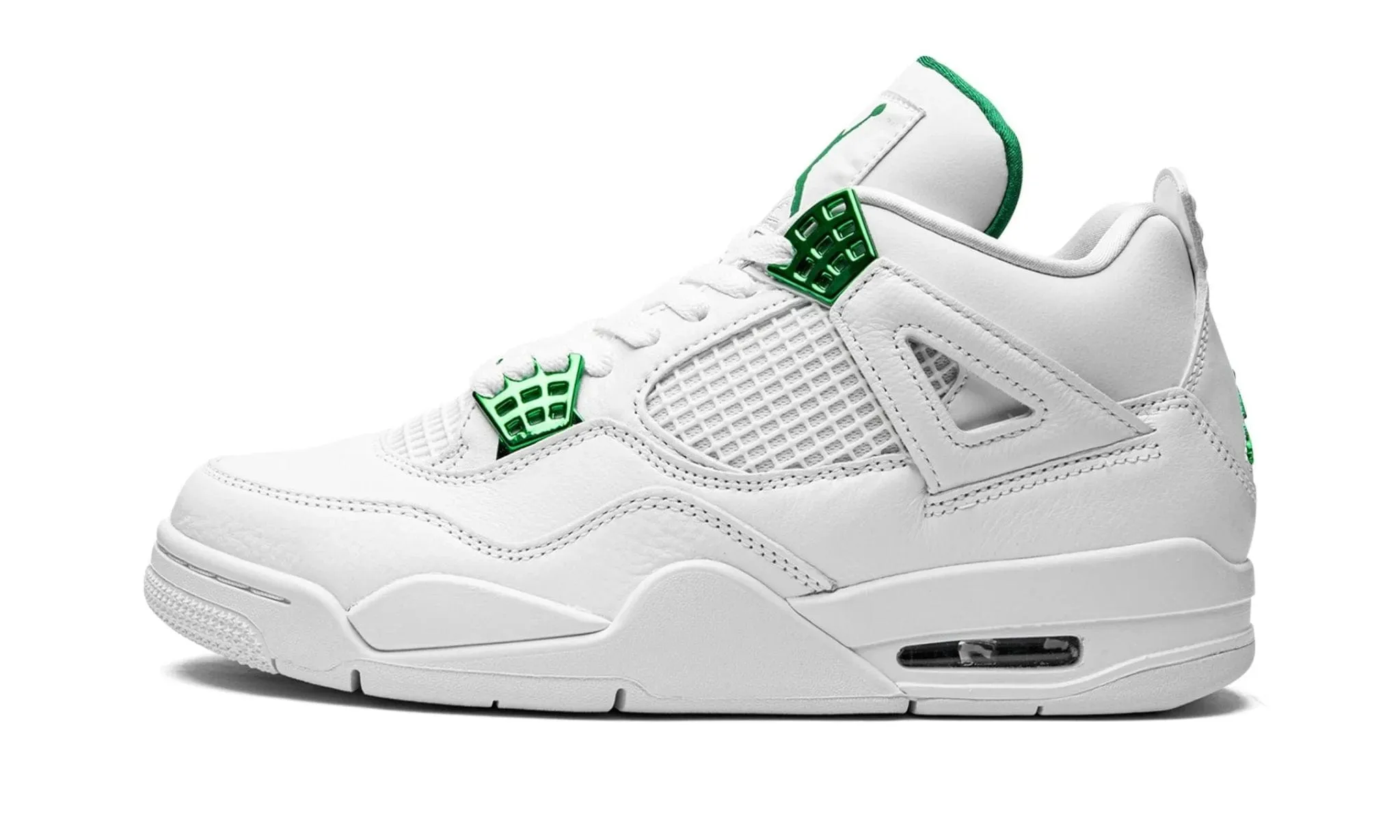 JORDAN 4 METALLIC GREEN