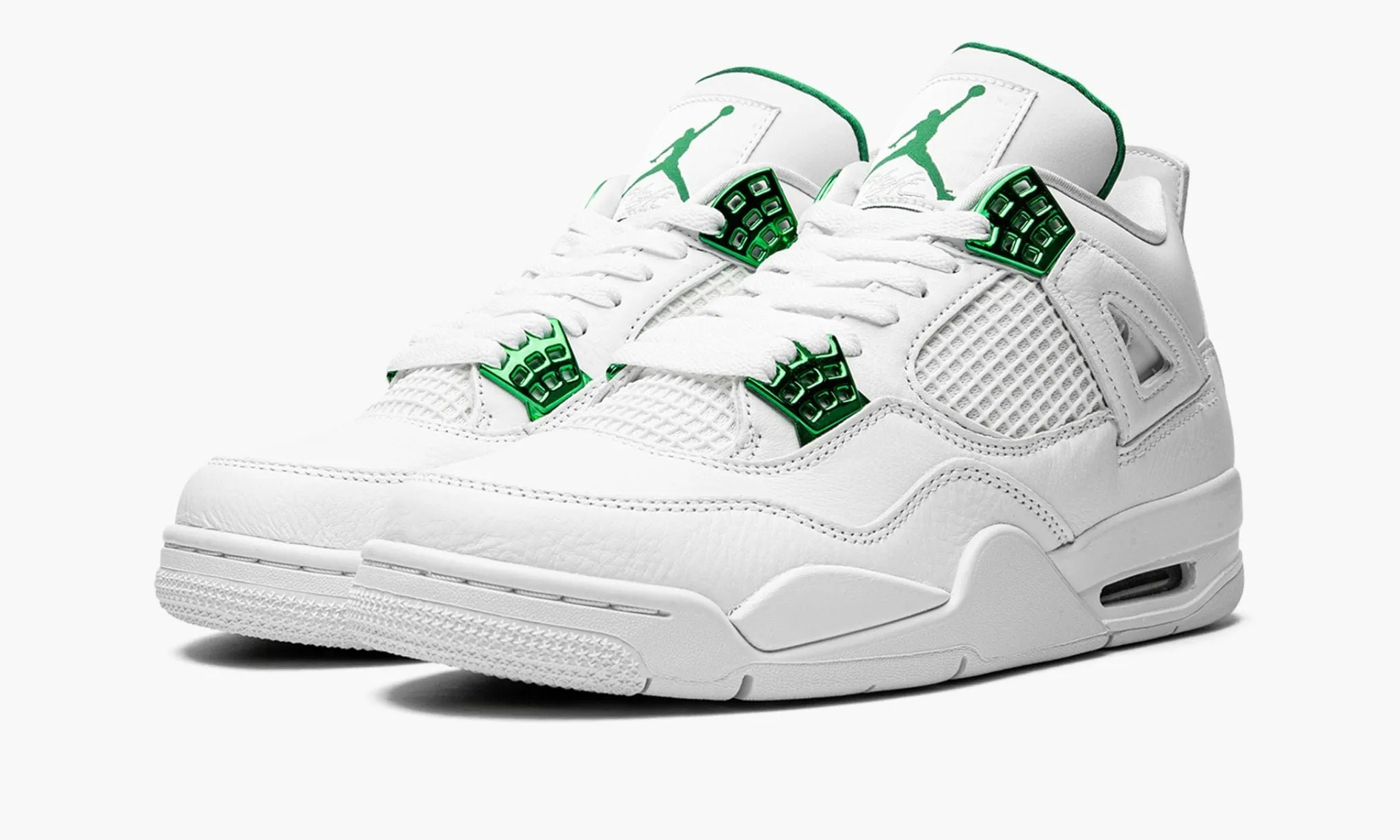 JORDAN 4 METALLIC GREEN