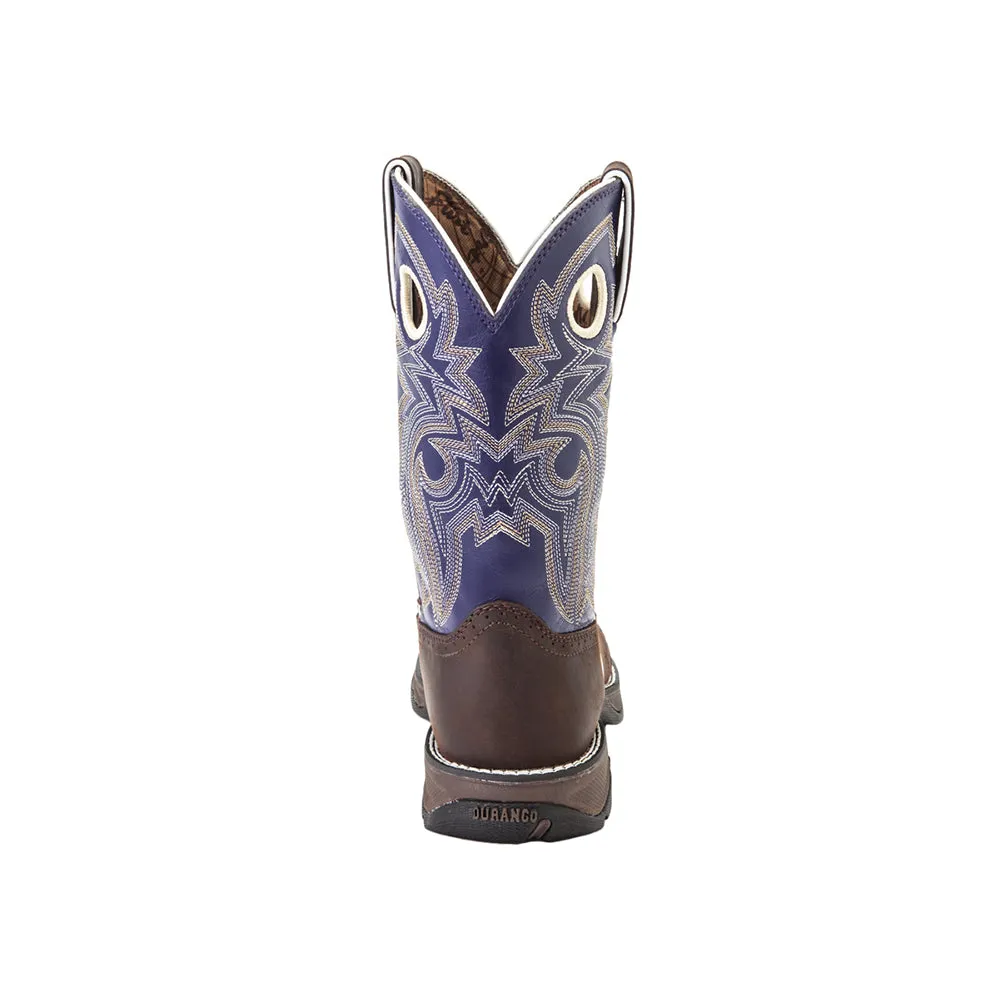 Lady Rebel Embroidered Cowboy Square Toe Boots