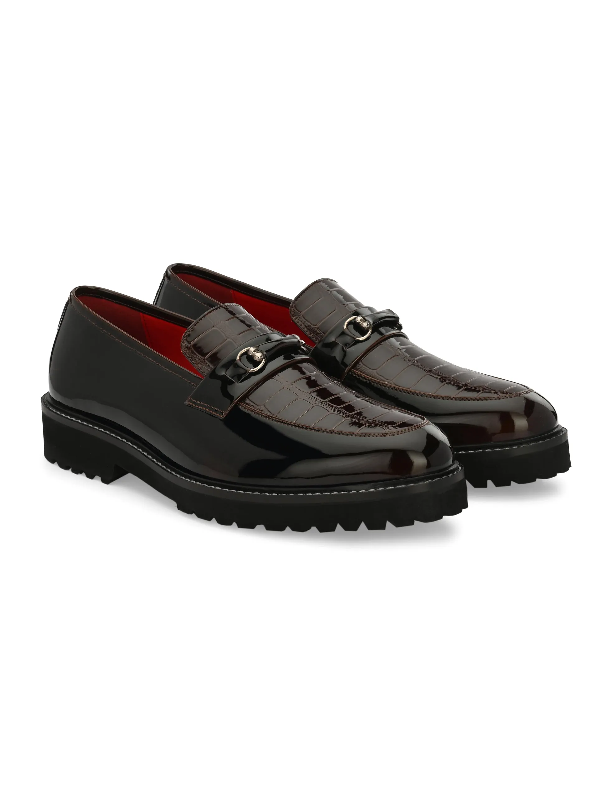 Lisboa Pine Chunky Loafers