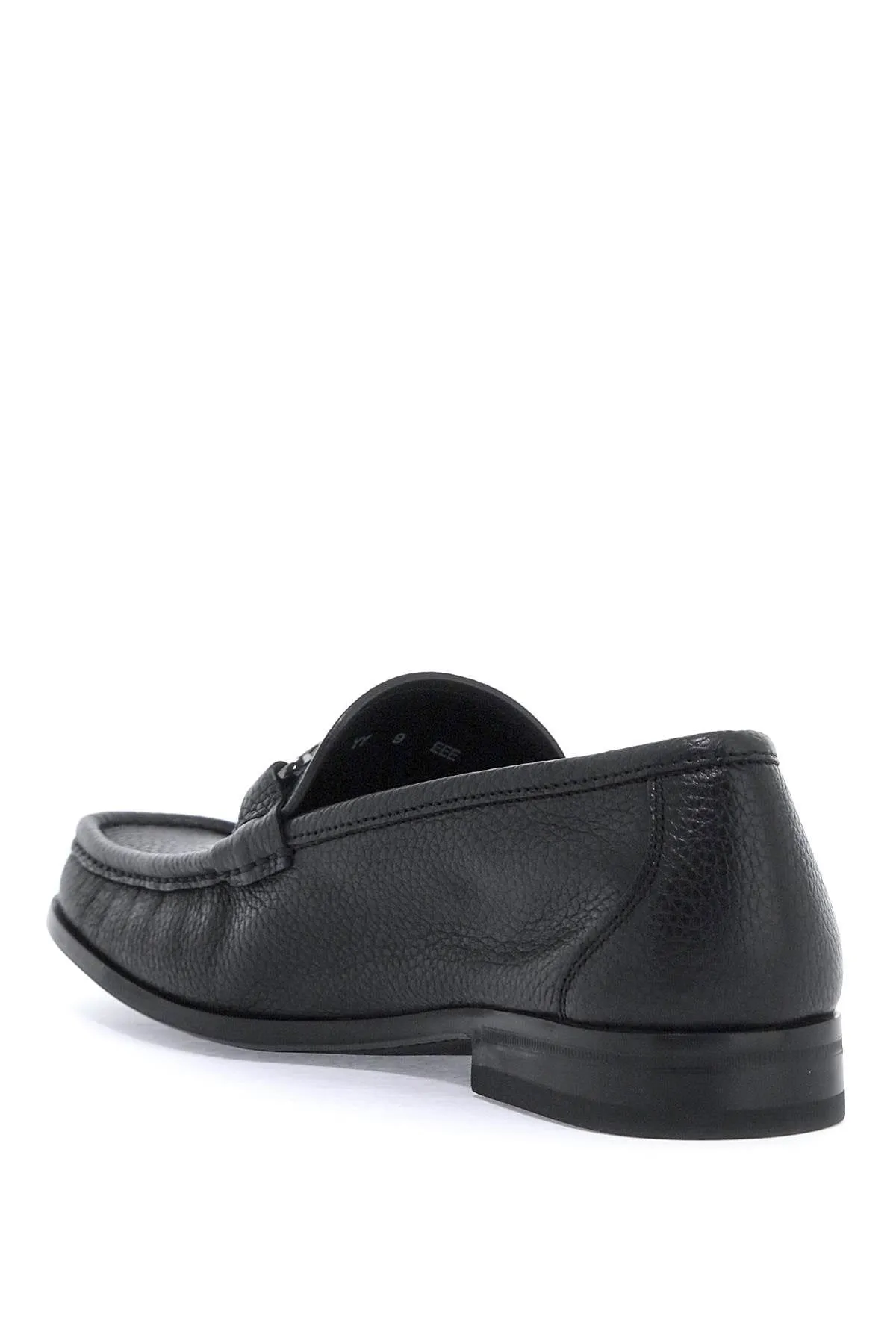 LOAFERS WITH BUCKLE AND HOOKS