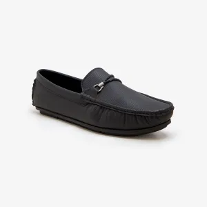 Men's Metal Buckle Loafers