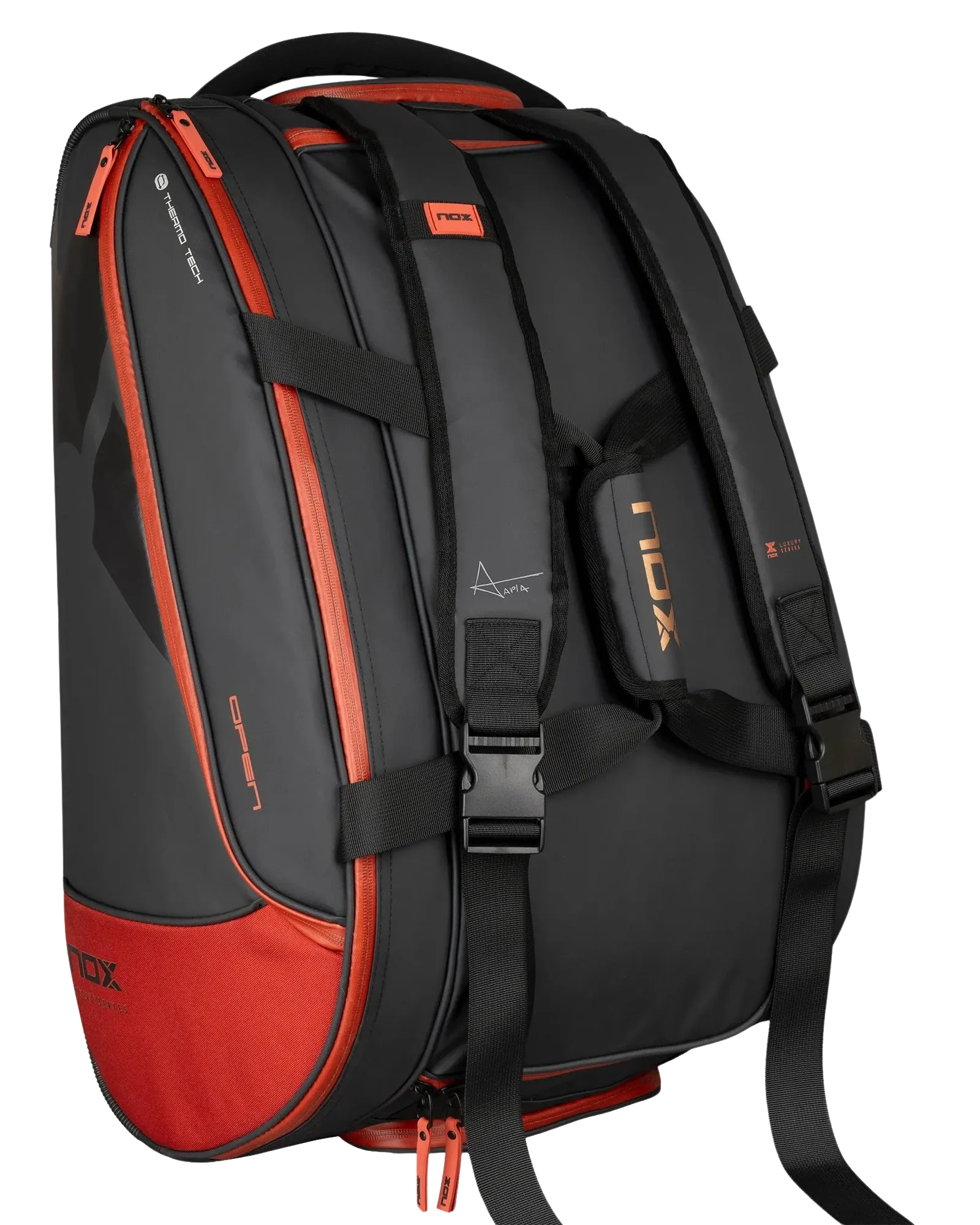 Nox LUXURY OPEN Series Black/Red Padel Bag