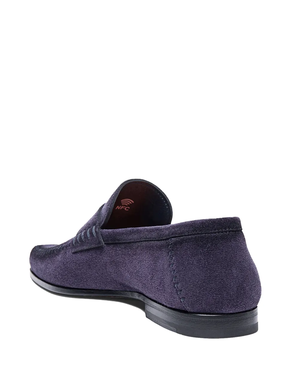 Paine Casual Suede Loafer in Blue