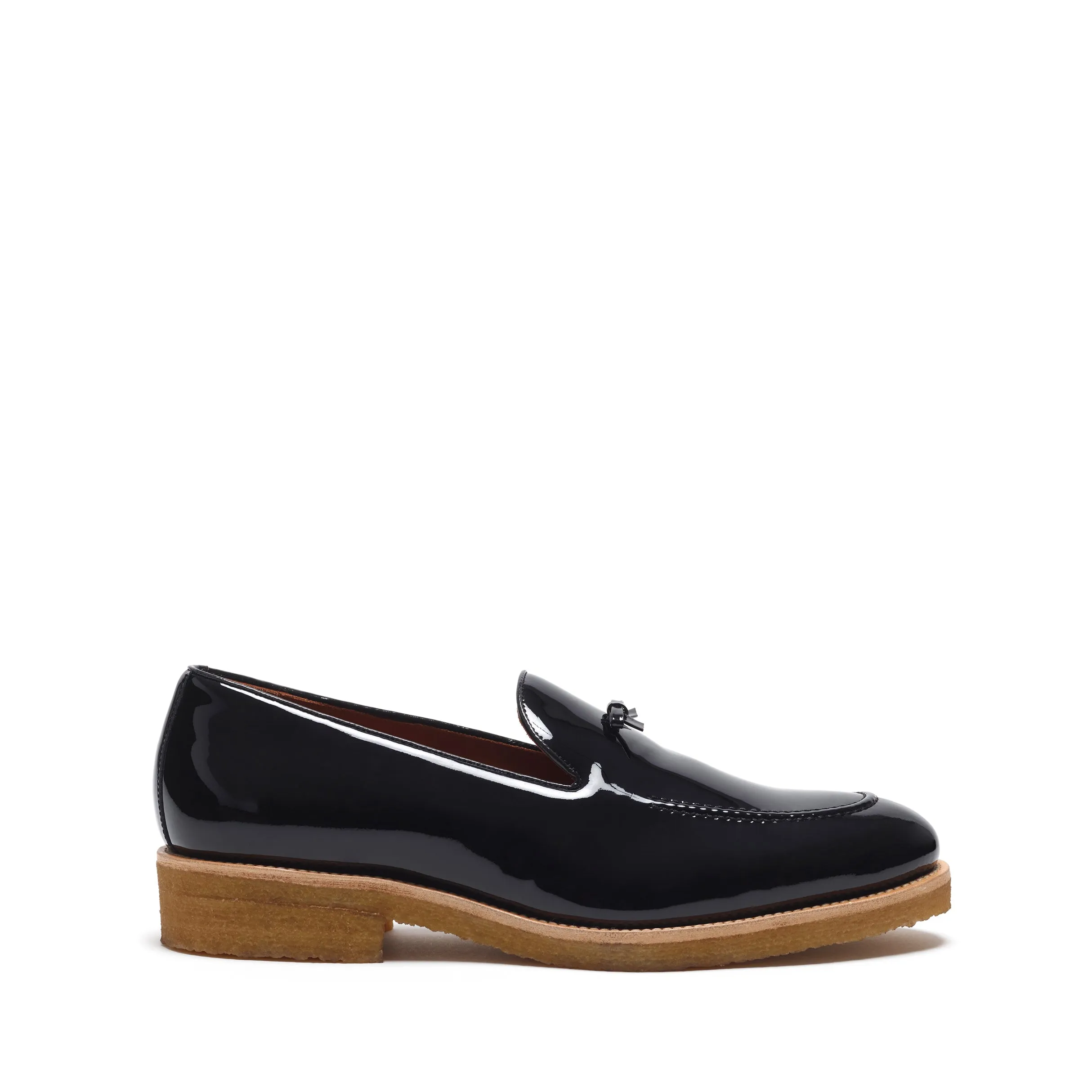 Patent Black Belgian Loafer