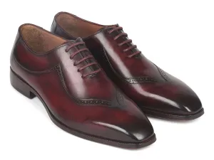 Paul Parkman Dark Bordeaux Men's Oxfords