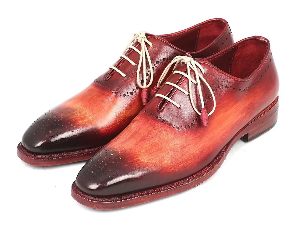 Paul Parkman Red Camel Medallion Oxfords