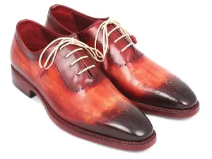 Paul Parkman Red Camel Medallion Oxfords