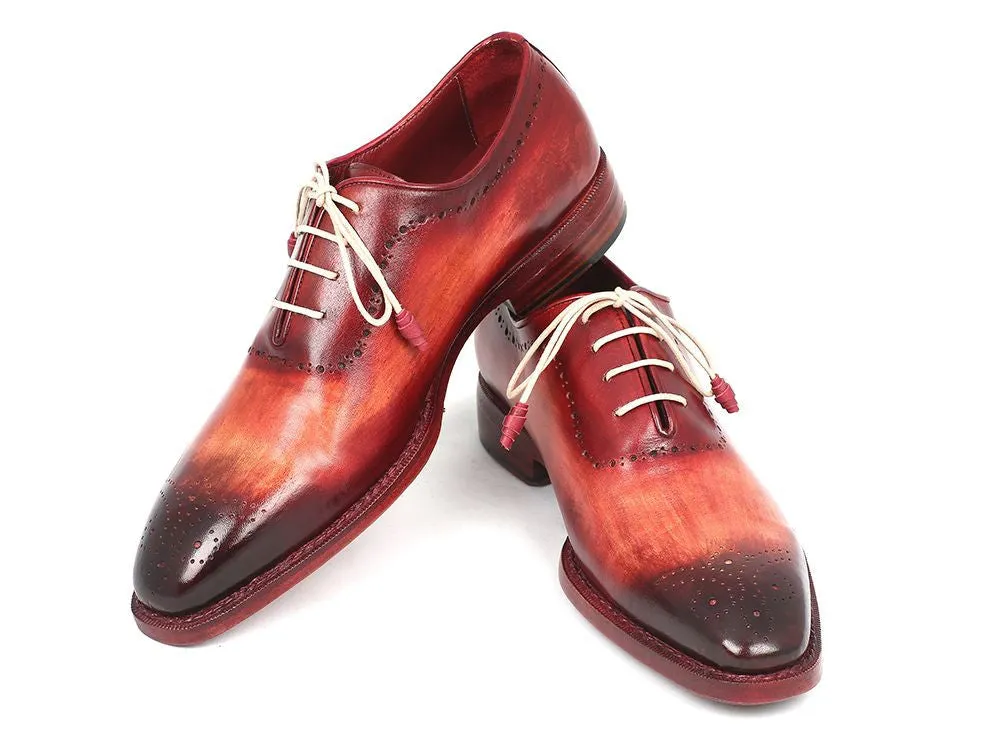 Paul Parkman Red Camel Medallion Oxfords