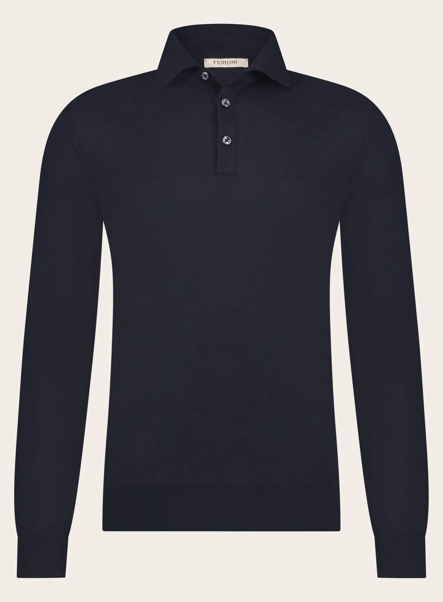 Poloshirt van cashmere