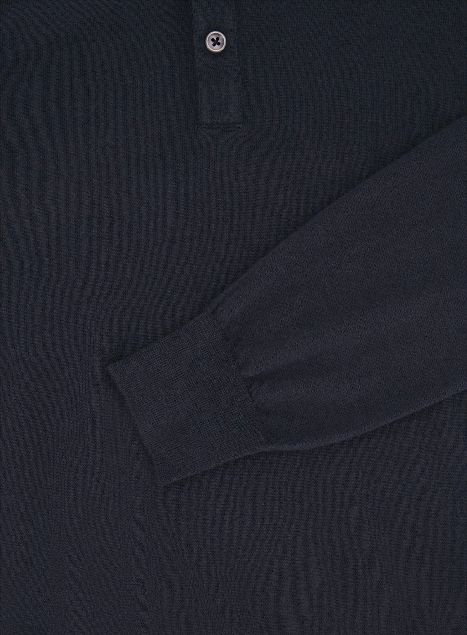 Poloshirt van cashmere