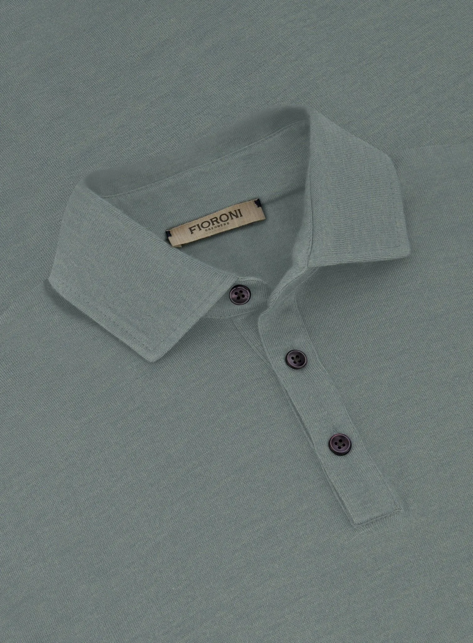 Poloshirt van cashmere