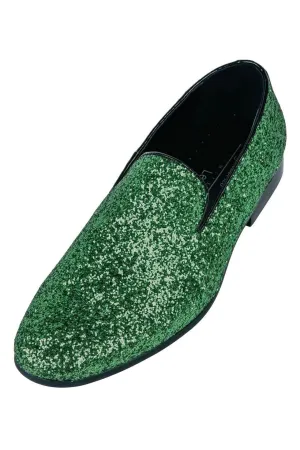 "Sparkle" Green Shoes