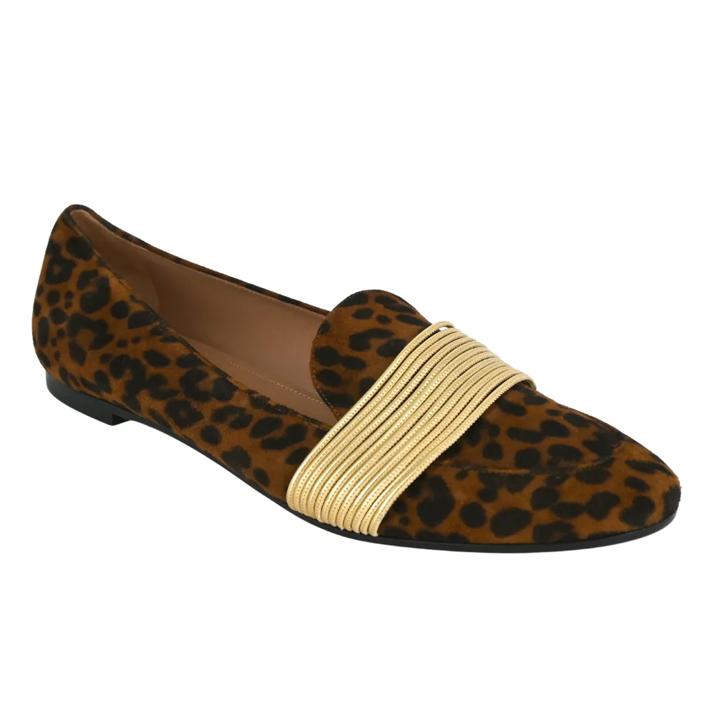 Rendez Vous Animal Print Loafers