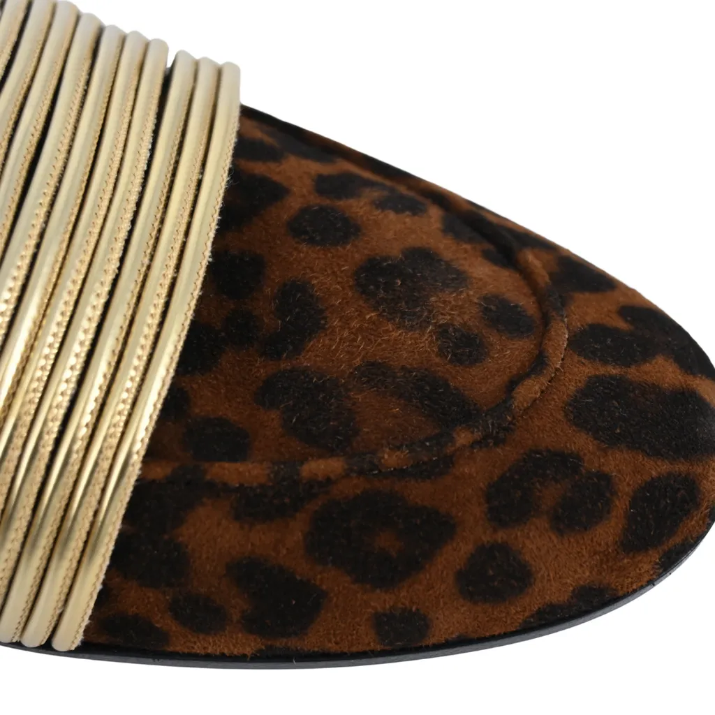 Rendez Vous Animal Print Loafers