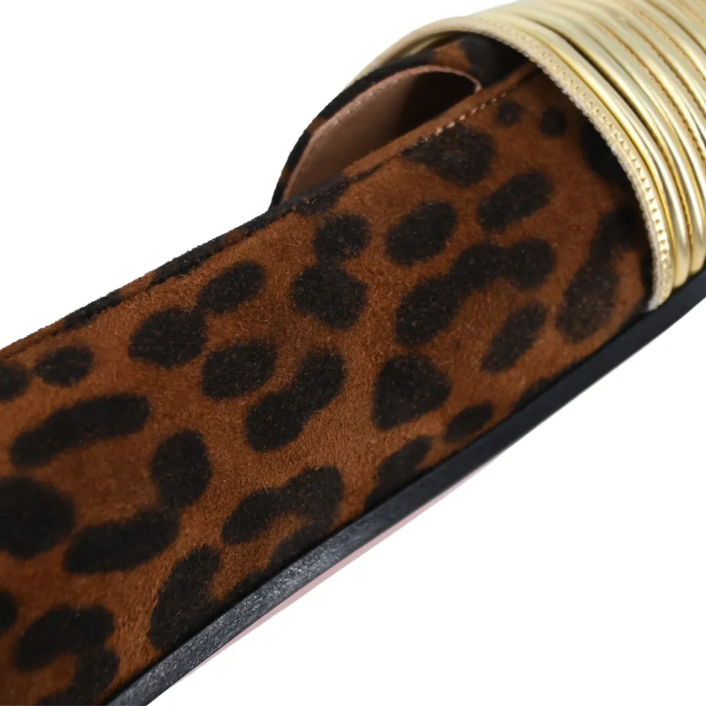 Rendez Vous Animal Print Loafers