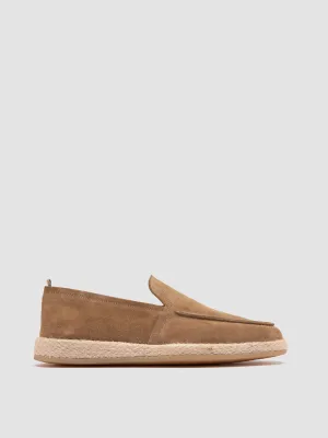 ROPED 004 - Brown Suede Loafers