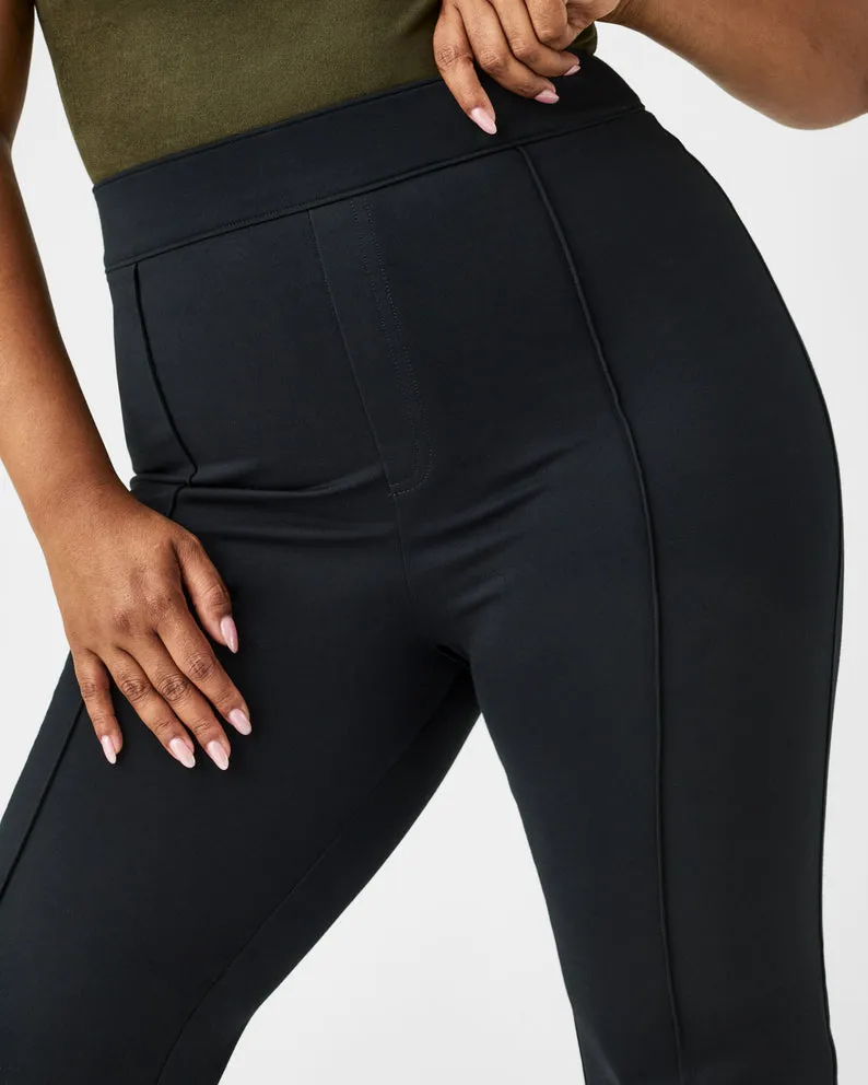 SPANX THE PERFECT PANT HIGH RISE FLARE CLASSIC BLACK