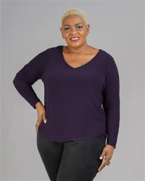 Stretch Knit PlusSize Top