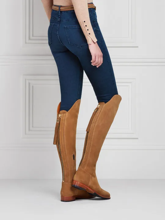 The Flat Amira Over the Knee Boot US 9.5 - EU 41 (Tan) - Demo