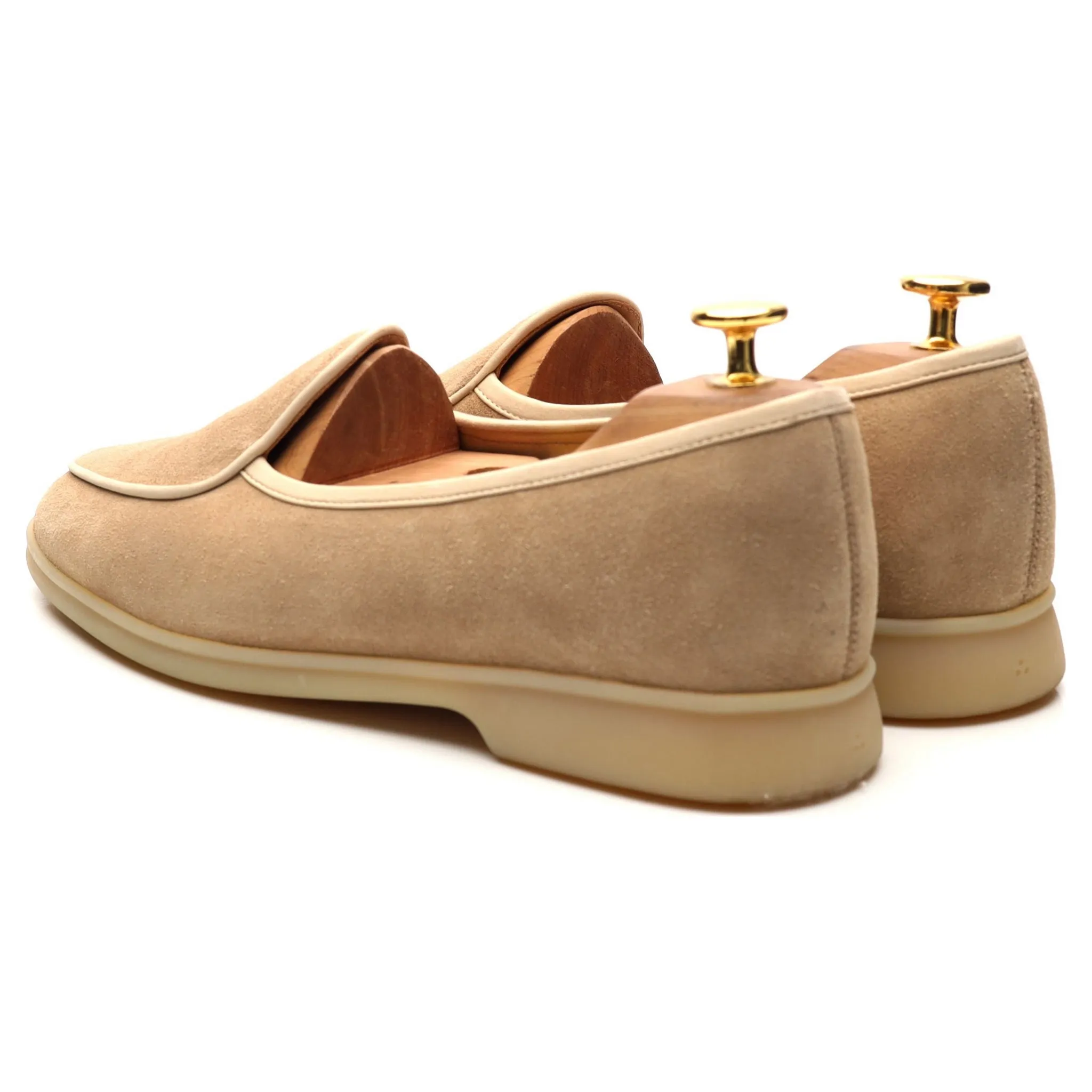 Women's 'Sagan Stride' Beige Suede Slip On Loafers UK 5 / UK 5.5